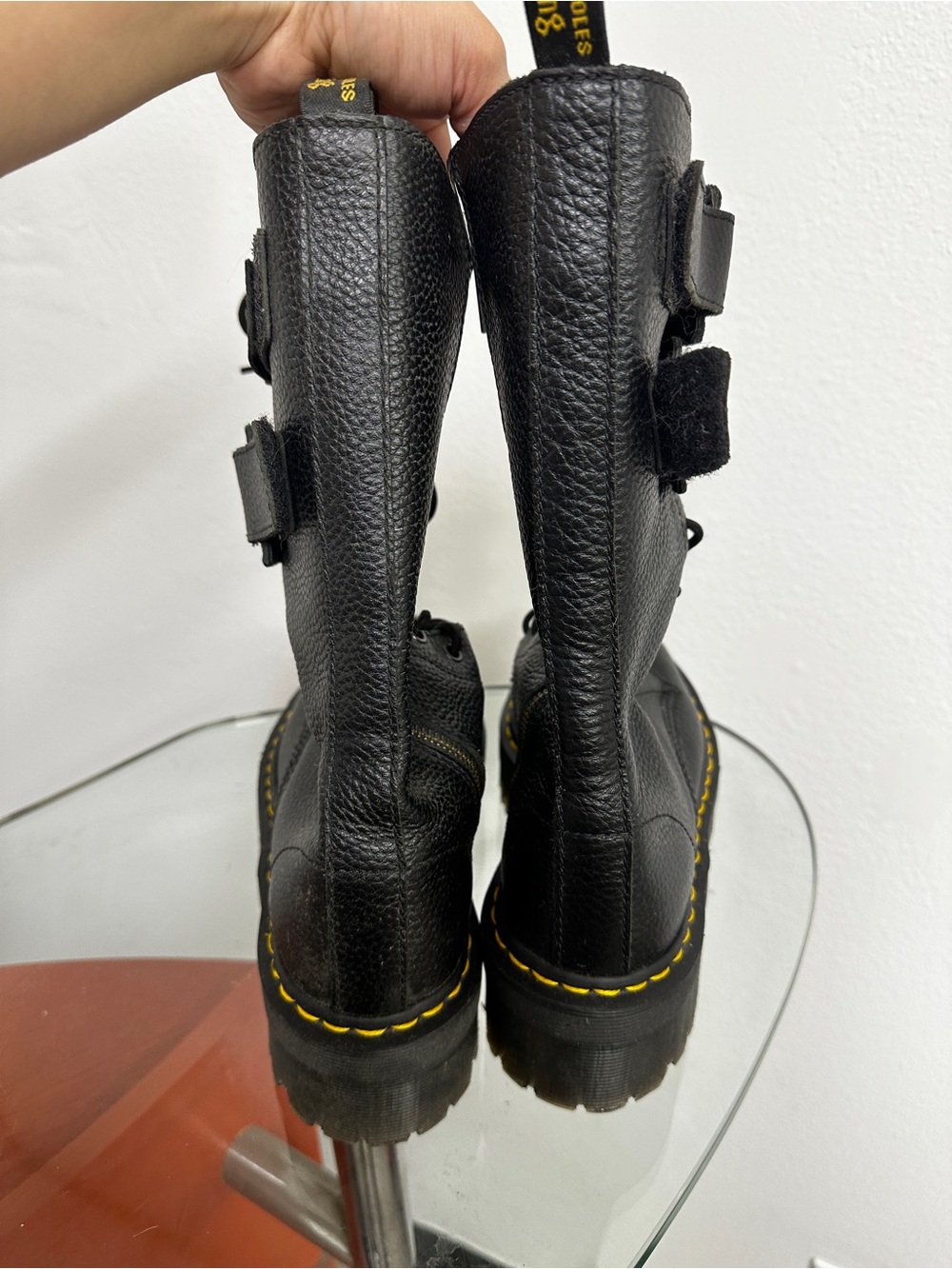 Dr. Martens Black Jagger Boots - Picture 3 of 6